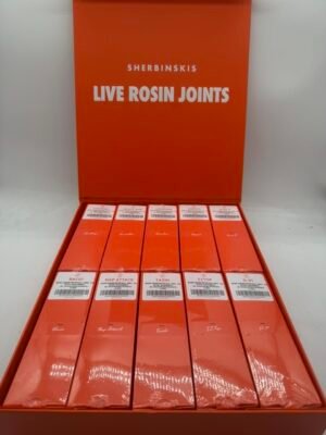 Sherbinskis Live Rosin Joints Prerolls